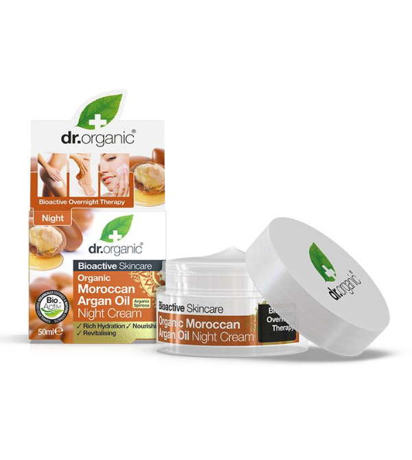 Dr Organic Moroccan Argan Oil Night Cream 50ml